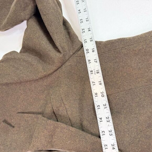 Oscar De La Renta Jacket Mens 42R Sport Coat Wool Cashmere Brown 2 Button - Picture 2 of 11